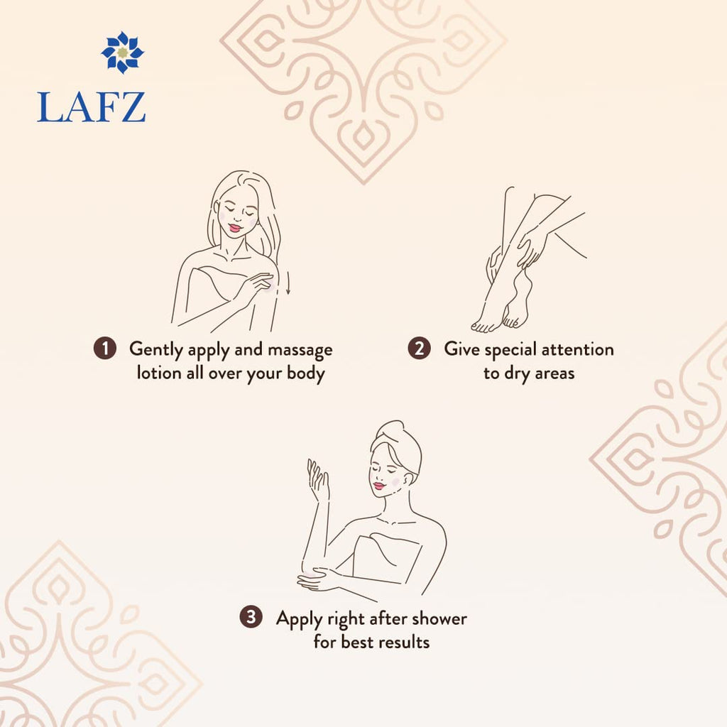 Lafz Halal Shea Butter Vitamin E Moisturizing Body Lotion 500ml