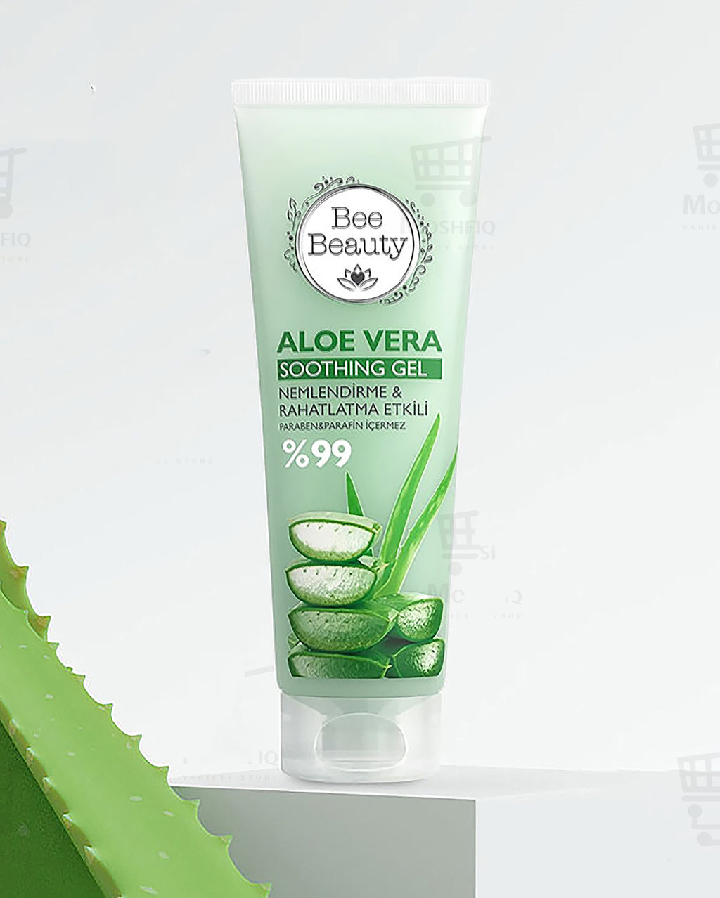Bee Beauty Aloe Vera Turkish Soothing Gel Moisturizing & 99% Effective 200ml