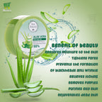 Bee Beauty Aloe Vera Soothing Gel Moisturizing and Soothing Effective 98% Turkish Product 300ml