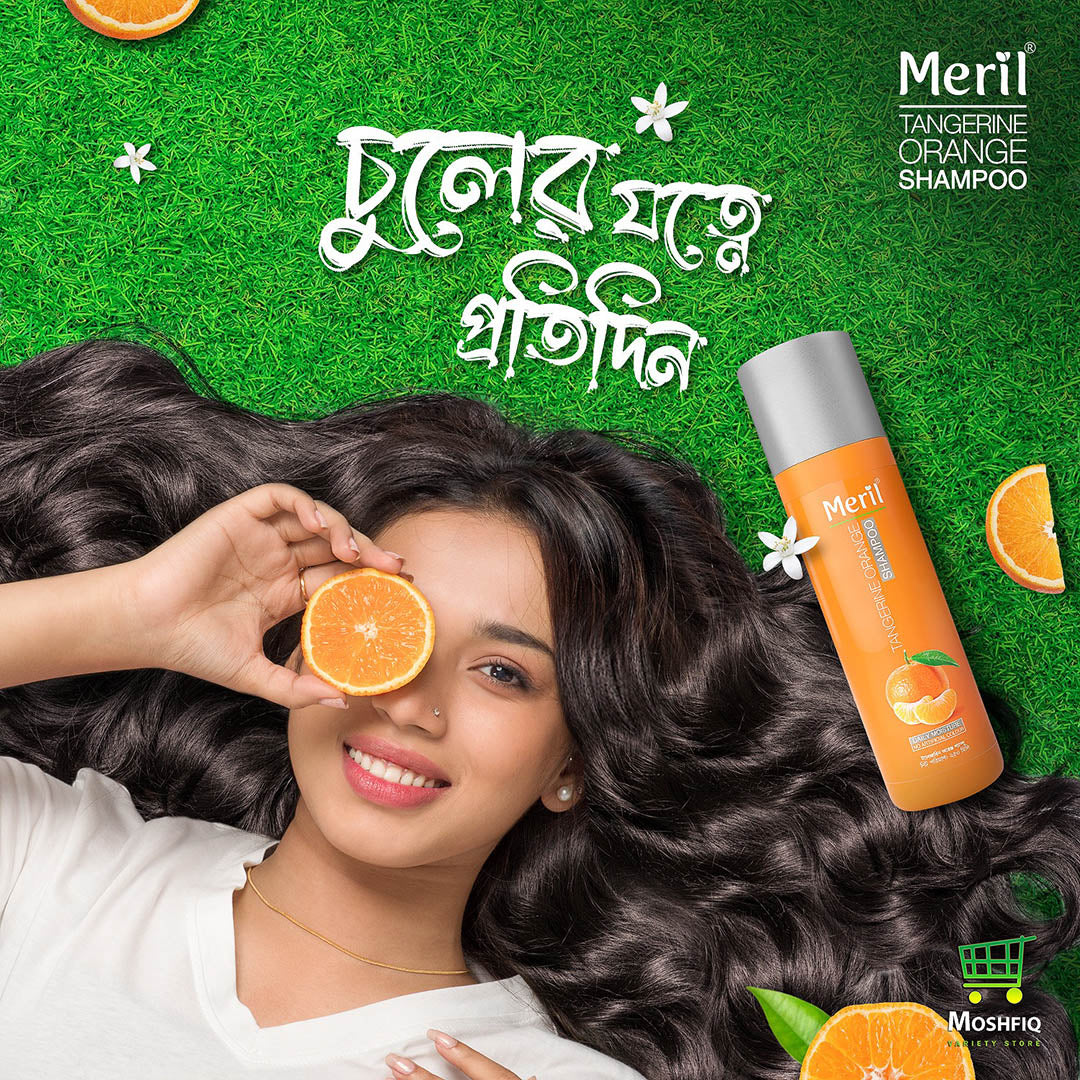 Meril Tangerine Orange Shampoo 250ml