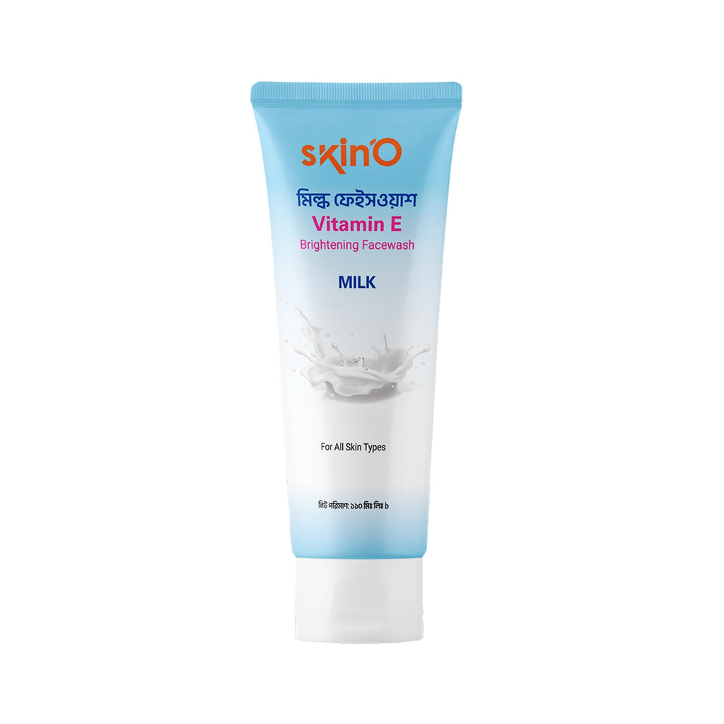 Skino Vitamin E Brightening Face wash (Milk) 110ml