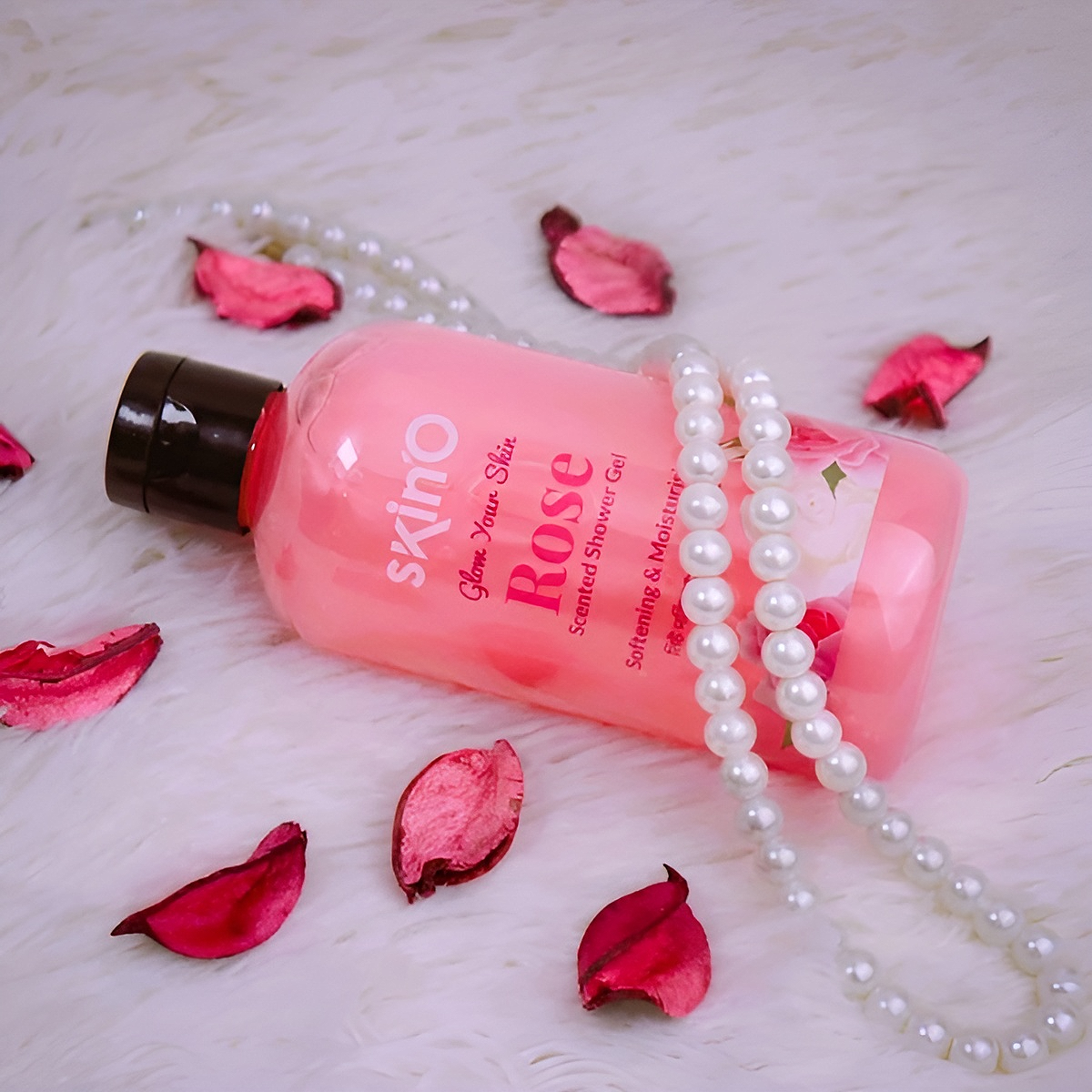 Skino Glow Your Skin Rose Scented Shower Gel 220 ml