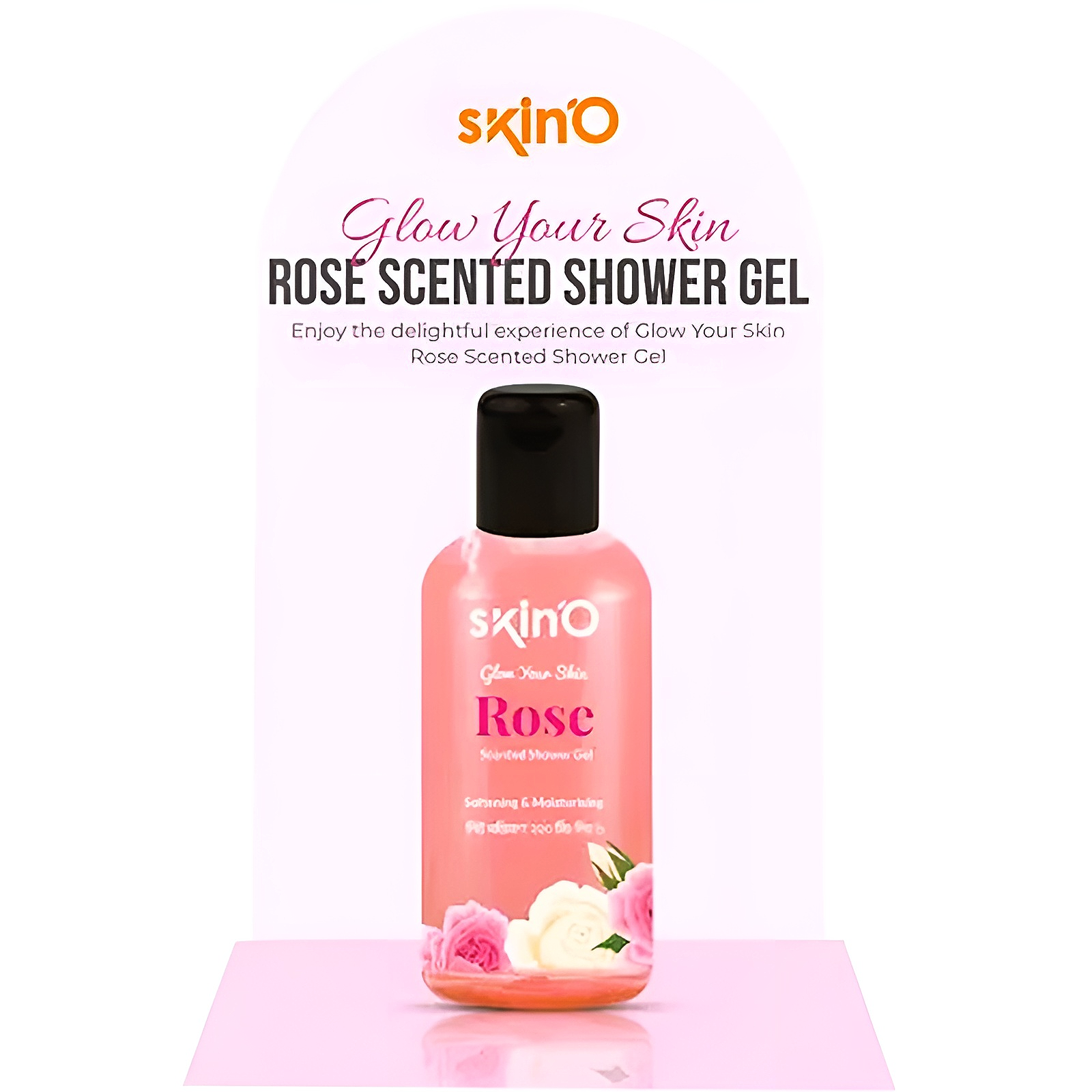 Skino Glow Your Skin Rose Scented Shower Gel 220 ml