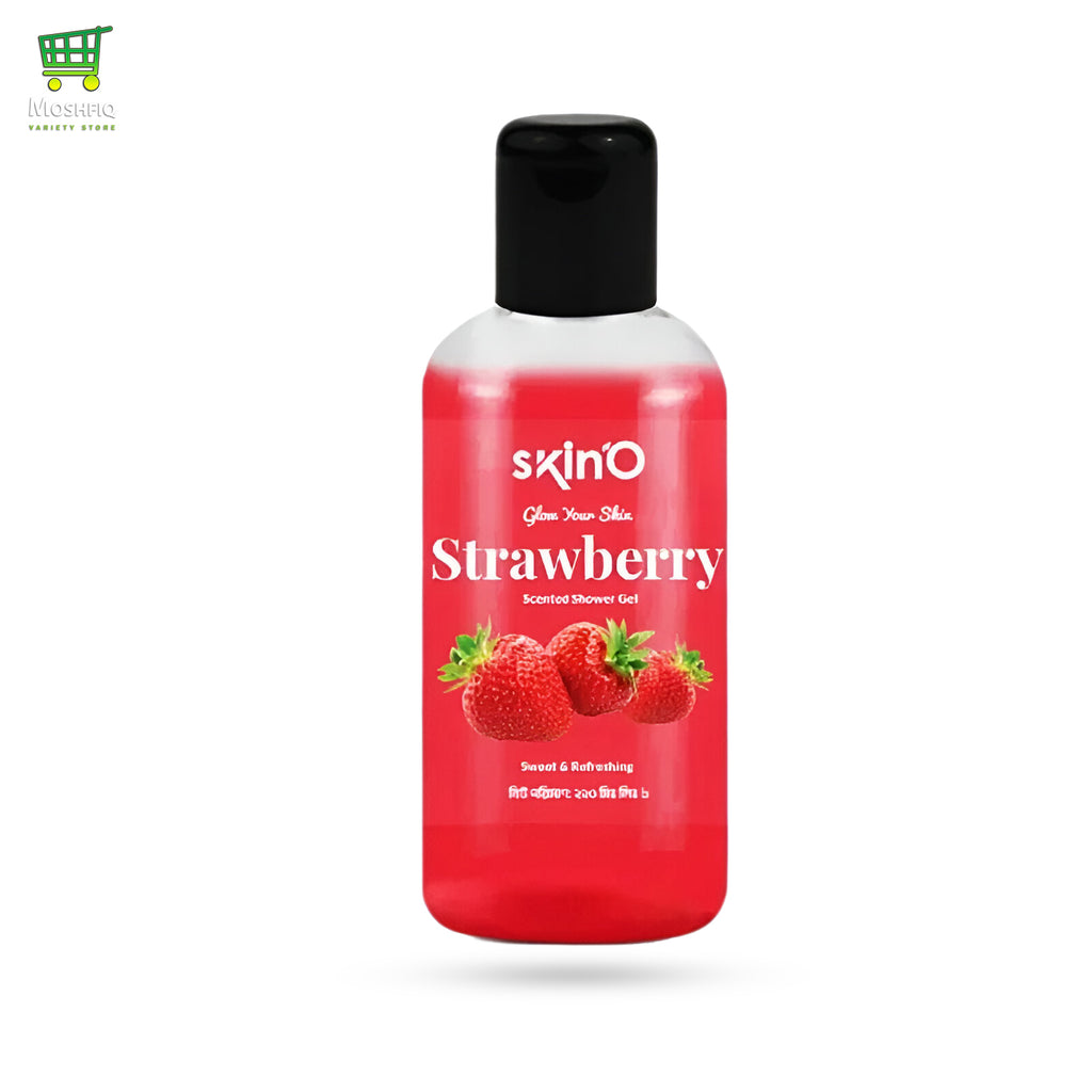 Skino Glow Your Skin Strawberry Scented Shower Gel 220ml