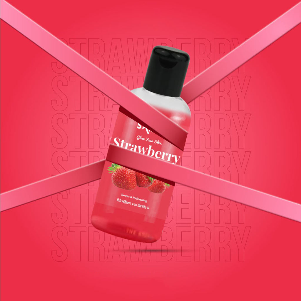 Skino Glow Your Skin Strawberry Scented Shower Gel 220ml