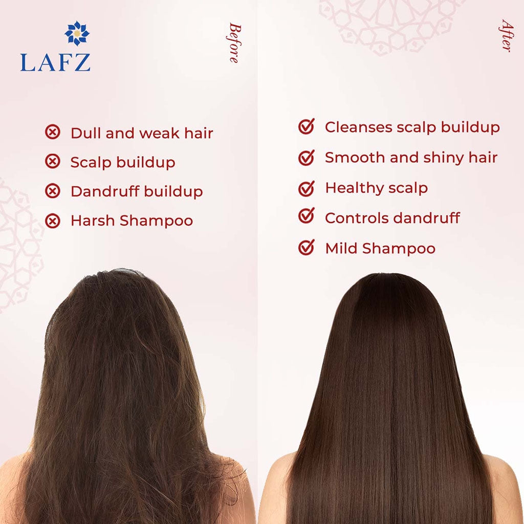 Lafz Apple Cider Vinegar Halal Certified Shampoo 200ml