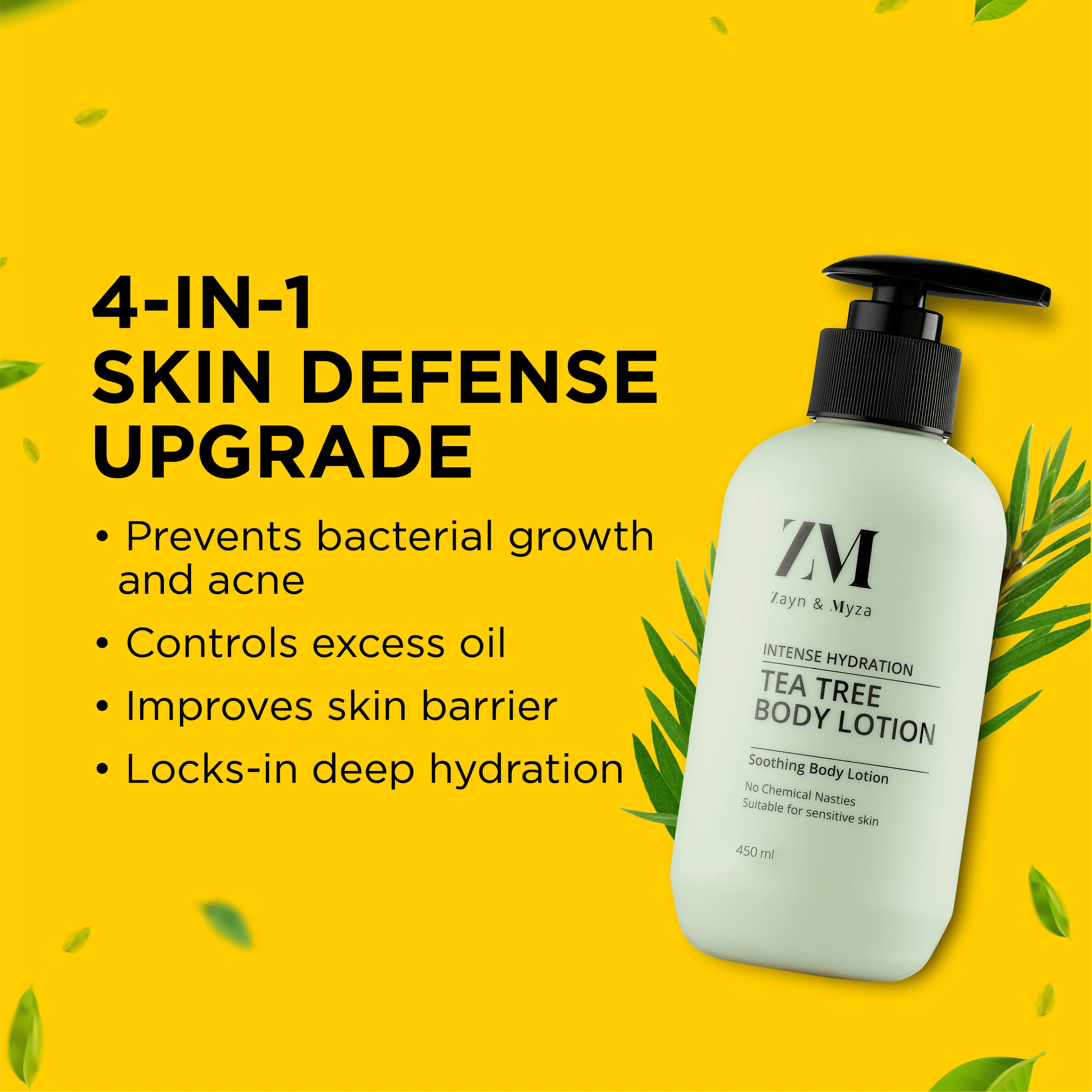 ZM Zayn & Myza Tea Tree Intense Hydration Body Lotion 250ml